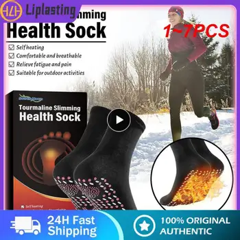 1-7 бр. чифта чорапи за отслабване, Шиацу, самонагревающиеся чорапи За мъже и жени, самонагревающиеся чорапи за грижа за здравето, притопляне за краката