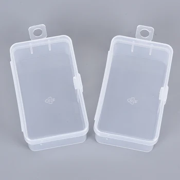 1 бр. Малка Кутия за Съхранение на Чипс От Прозрачна Пластмаса ПП, Кутия за Конфетных Джаджи