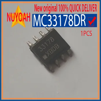 100% чисто нов оригинален MC33178DR Най операционни усилватели с ниско ниво на шум Fever аудио, двоен операционен усилвател с чип СОП-8