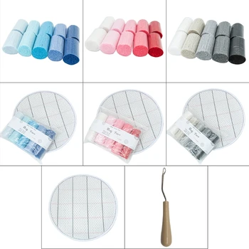 15 различни цветове, тъкане на прежда за плетене на една кука възглавници са ръчно изработени, директна доставка