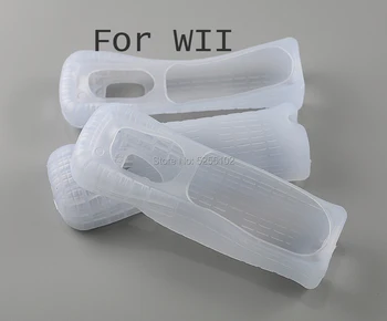 20 бр. силиконов калъф за Nintendo Wii Remote Contoller без движение Плюс силикон-мек защитен калъф