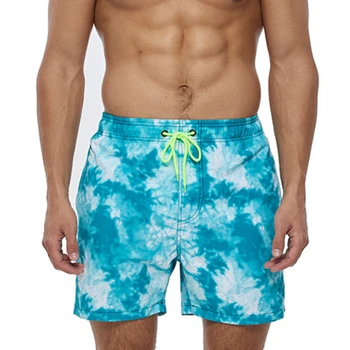 2023 Летни плажни шорти, бързо съхнещи бански костюми, Мъжки плажни шорти за сърф Шорти за плуване, Мъжки бански, Мъжки спортни къси панталони с подплата