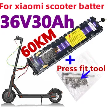 2023 Нов 36V 30Ah 18650 литиева батерия 10S3P 250 W ~ 600 W, е подходящ за специални батерията Xiaomi Mijia електрически скутер m365