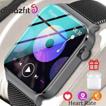 2023 Нови Умен Часовник Amazfit За Мъже, за Измерване на Кръвното Налягане, сърдечната Честота, Спортни Режими, Часовници За Huawei, Xiaomi Apple Smart Watch За жени