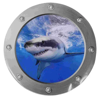 3D Стикери Sea World Етикети с акули за Детска стая Хол Спалня по поръчка