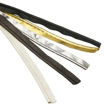 50 Ярда Златен вставной кабел от изкуствена кожа с фланцевыми канатами за шиене на тапицерия