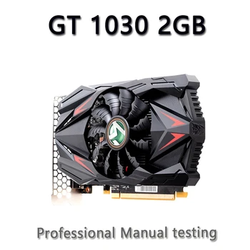 Maxsun GeForce GT 1030 Трансформърс 2GB DDR5 Графична карта Nvidia GPU Настолна Видеокарта Детска VGA/DVI PCI Express X4 Пълна Нова
