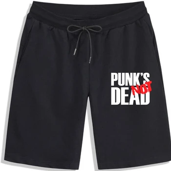 Punk NOT Dead V3 черни шорти за мъже възрастни
