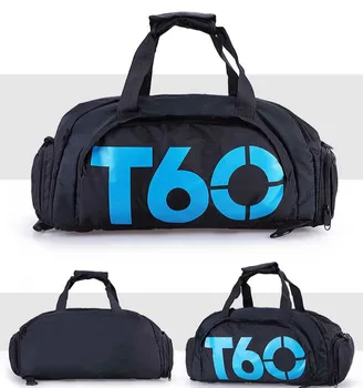 T60 Водоустойчиви спортни чанти за фитнес зала, мъжки и дамски раници за фитнес molle, Многофункционални чанти за пътуване/багаж bolsa чанти за рамо