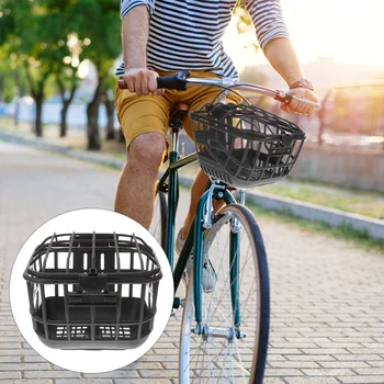 Велосипедна кошница Велосипеден контейнер Рафтове за съхранение на Аксесоари За езда Титуляр за Колоезденето Пластмасови Детайли на Обкова Аксесоари За момичета