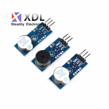 Висококачествен активен/пасивен модул на аудио сигнала за Arduino Нов DIY Комплект Активен модул за звуков сигнал на ниско ниво