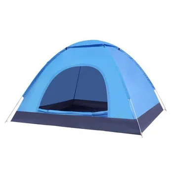 Висококачествена туристическа палатка за къмпинг, на 2 лица, за риболов, за къмпинг, за туризъм, за риболов, сгъваема палатка автоматична