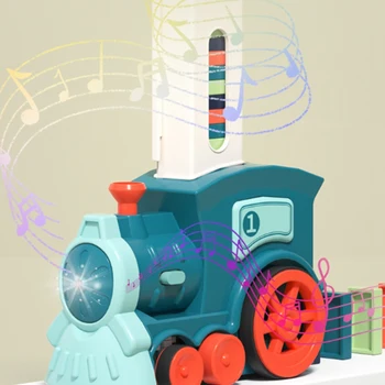 Влак, електрически автомобил, строителни блокове, Детска Автоматична Полагане на Детски играчки 