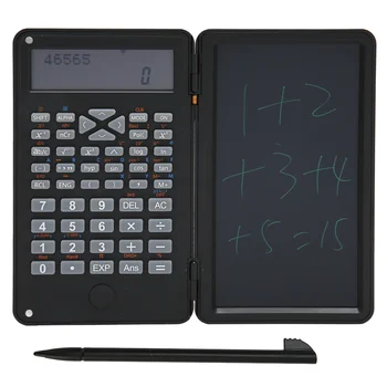Калкулатори с LCD таблета за писма, Безшумен дизайн, ABS-калкулатор с бележник, издръжливи на Голям екран за офис срещи