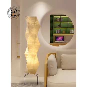 Китайски Ваби-съби Атмосфера на Домашен интериор под лампа LED E27 От Оризова Хартия чайна Дзен Арт Постоянен Лампа Дневна/Трапезария и Спалня