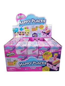 Колекция кукли-красиви Елфи Shopkins Фигурки на Малки домашни любимци Happy Place Petkins Blind Box Подаръци за рожден Ден, за момчета и Момичета