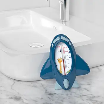 Креативен термометър за вода, ясни цифри, Сигурен термометър за вана Термометър за температурата на водата в детската вана