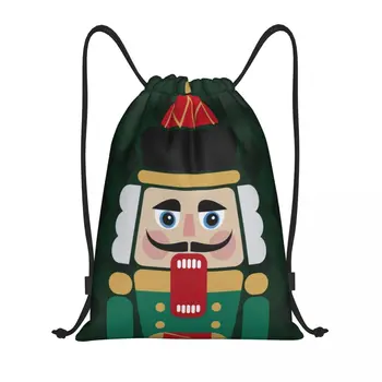 Лешникотрошачката Кукла Раница на съвсем малък Спортен Спортна Чанта за Мъже Жени Cartoony Играчка Войник Коледен Подарък Тренировъчен Раница