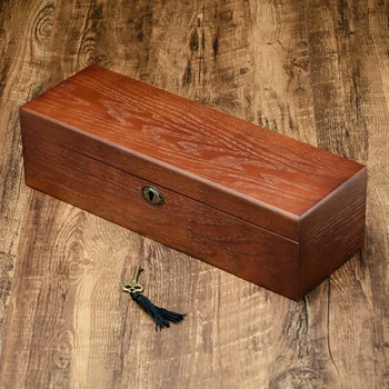 Луксозна дървена кутия за часовници, държач за часа, Кутия-органайзер за бижута, окото, Органайзер за часа, Новост