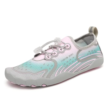 Минималистичная обувки за бягане по пътека с широки пръсти в стил бос, Дамски обувки тренировочная