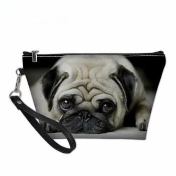 Модни чанти за момичета и момчета, Ежедневни Чанти за кучета-Мопс, Чанти, Моливи за момичета и Момчета.