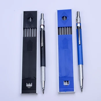 Набор от Метални, механични Моливи 2,0 мм, HB Lead, Автоматични Моливи За студенти, Молив за чертане, Канцеларски материали, Училищен Офис