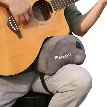 Надуваема подложка за китара Fa-80A, Преносим мека опора за краката, стойка за китара, Възглавници, Аксесоари за музикални инструменти