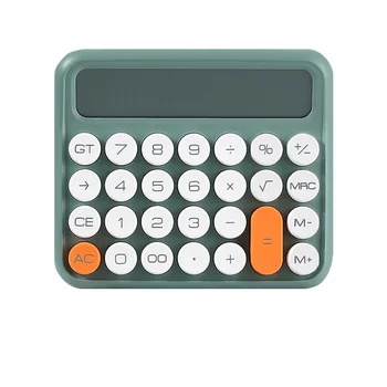 Настолен компютър за училището офис, Счетоводство, Нов стил, един Прост калкулатор, 12-цифрен Калкулатор резервна батерия