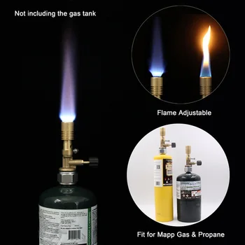 Преносима лаборатория горелка Бунзена Регулиране на подаването на газ Корона газова горелка на Пропан бутилирана Газ Алкохолът лампа Стоматологично/Лабораторни/Медицински/Хардуер отопление