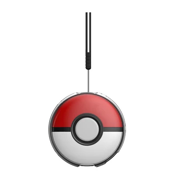 Прозрачен Защитен Твърд Калъф с Каишка за Ръка Protective Crystal Case PC за Pokémon Go Plus + Crystal