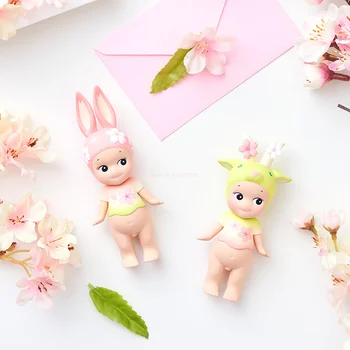 Серия Сони Angel Cherry Blossom Mystery Box Blind Box Изненада Кавайная скоростна Колекция от аниме фигурки за рожден Ден, прекрасни играчки-кукли, подарък