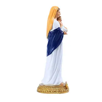 Статуята на Светата Майка, Статуята на Мария, Статуята на Мадона с Дете, Фигури от смола и Фигурки от колекцията на Възраждането, Украса за