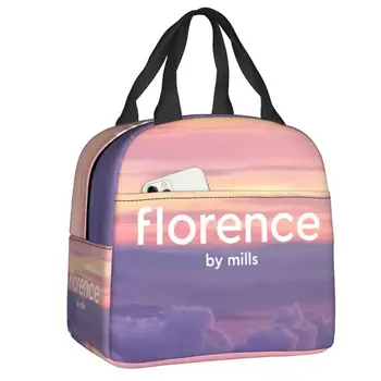 Термоизолированная чанта за обяд Florence By Mills, женски контейнер за обяд за училище, офис, многофункционална кутия за bento на открито