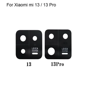 Тестван Ново за Xiaomi mi 13, задната камера, стъклени лещи За Xiaomi mi 13 Pro, Резервни части за замяна на Mi13