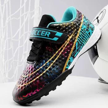 Футболни обувки Messi, детски сделки на едро, футболни обувки за тренировки по футзалу, детски спортни маратонки chuteira society, унисекс обувки