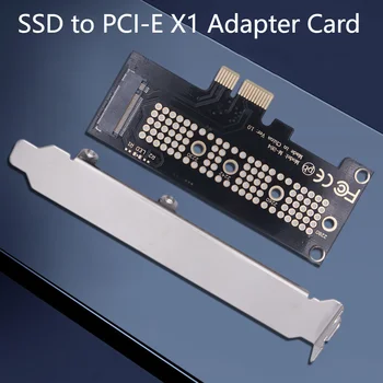 Четец на карти памет, твърд диск NVMe PCIE M. 2 NGFF SSD до адаптерной картата на PCI-E X1 Висока Скорост 4X, 8X 16X Поддръжка на SSD Странично 2230 2242 2260 2280