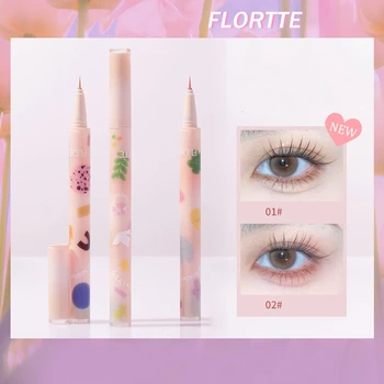 Flortte Very Beautiful Aegyo-sal Eye Shadow Pen Течна очна линия за Очи, Водоустойчиви, Устойчиви Не Размазывающаяся извод За Грим