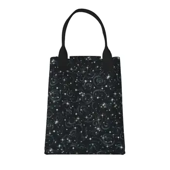 Метална чанта за обяд под формата на звезди за жените, Големите чанти за многократна употреба обяд-бокс за работа, сгъваема чанта за офис за възрастни