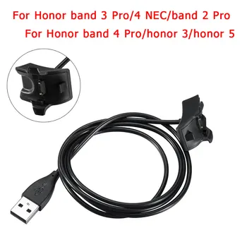 Смарт часовник Зарядно устройство за Hornor Band 4 3 2 Pro USB-кабел за зареждане, докинг станция за Huawei Honor Band 5 4 NEC 4 Pro