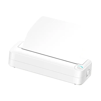 Термопринтер формат А4 за печат на фото-печат с грешен въпрос, Безжичен принтер, който е съвместим с Wi-Fi/Bluetooth, за дома офиса и за пътуване