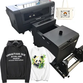 Цифров Двухкомпонентная печатаща глава Xp600 с шейкерной печка Dtf Принтер 30 см DTF Машина за печат PET-фолио